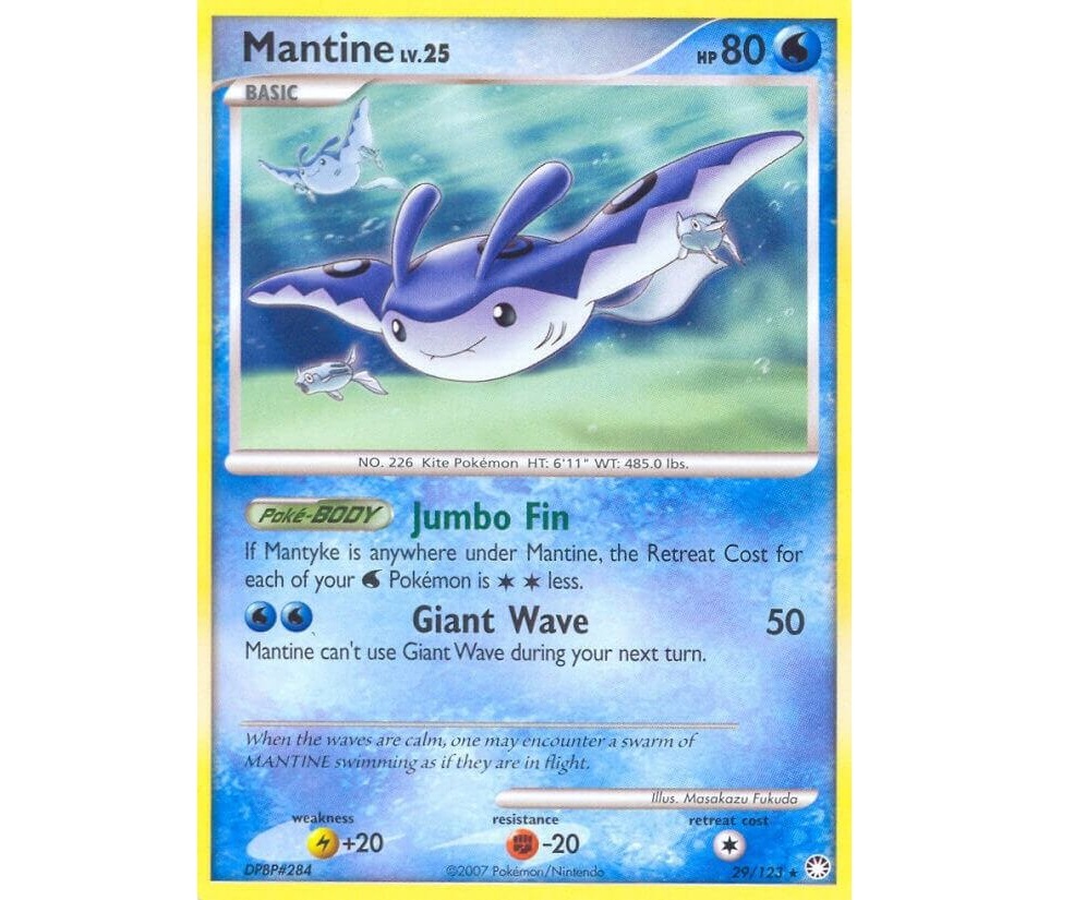 (TCG) – Mantine – 29/123 (TCG) – Mantine – 29/123