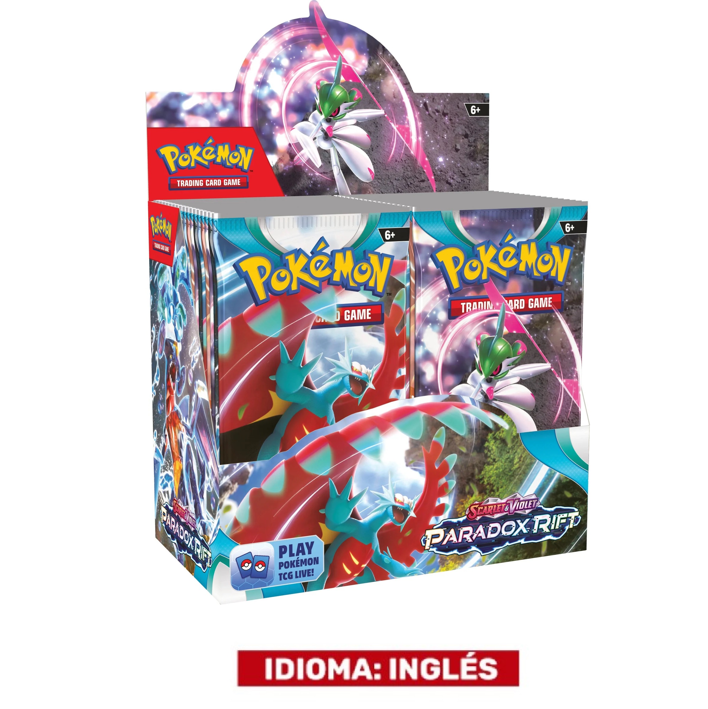 (TCG) – Caja de 36 Sobre Pokémon – Scarlet & Violet PARADOX RIFT – INGLES – Booster Box