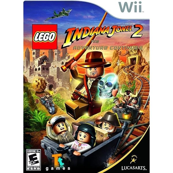 (Wii) – Lego Indiana Jones 2: The Adventure Continues *USADO*