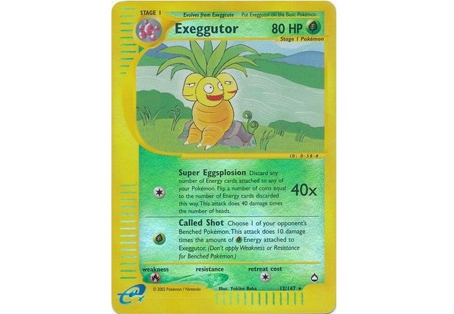 (TCG) – Exeggutor – 12/147 (TCG) – Exeggutor – 12/147