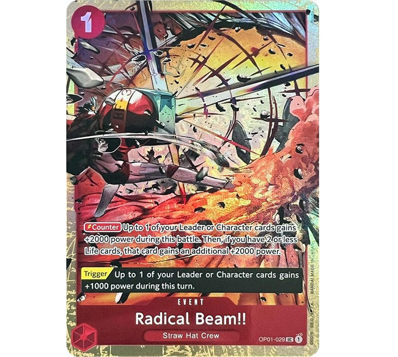 (TCG) – Radical Beam!! – OP01-029 (TCG) – Radical Beam!! – OP01-029