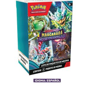 (TCG) – Booster Bundle Escarla y Purpura – Mascarada Crepuscular – ESPAÑOL
