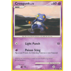 (TCG) – Croagunk LV. 13 – 60/100