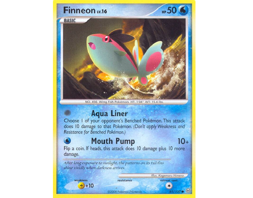 (TCG) – Finneon Lv 16 – 61/100 (TCG) – Finneon Lv 16 – 61/100