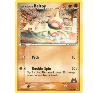(TCG) – Team Magma’s Baltoy – 60/95