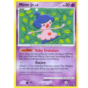 (TCG) – Mime jr. LV 8 – 115/147