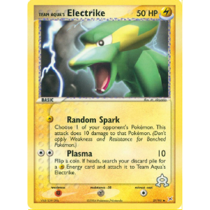 (TCG) – Team Aqua’s Electrike – 27/95