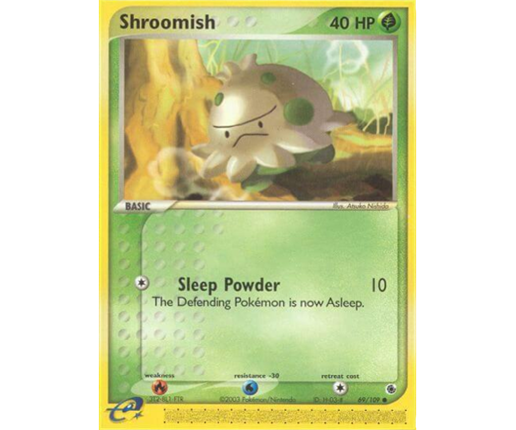 (TCG) – Shroomish – 69/109 (TCG) – Shroomish – 69/109