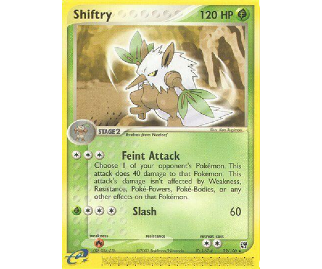 (TCG) – Shiftry – 22/100 (TCG) – Shiftry – 22/100