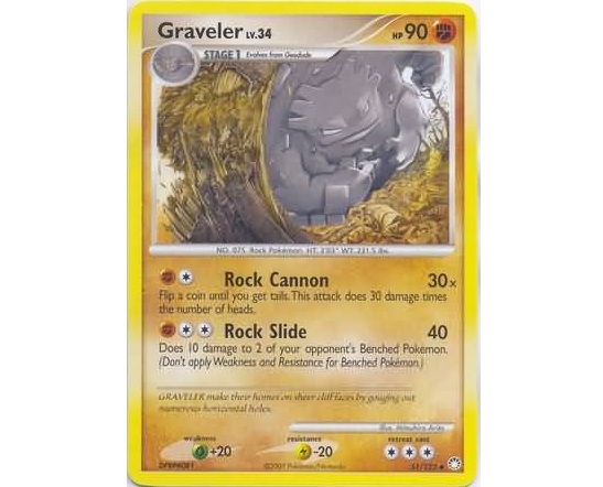 (TCG) – Graveler – 51/123 (TCG) – Graveler – 51/123