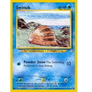 (TCG) – Swinub – 79/111 (TCG) – Swinub – 79/111