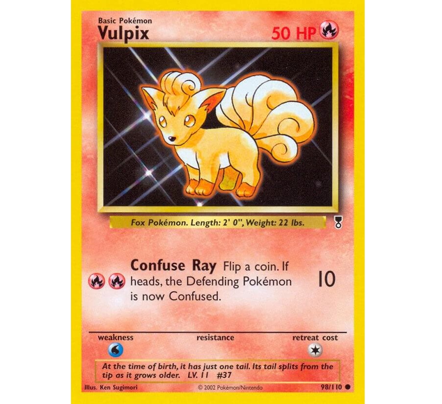 (TCG) – Vulpix – 98/110 (TCG) – Vulpix – 98/110