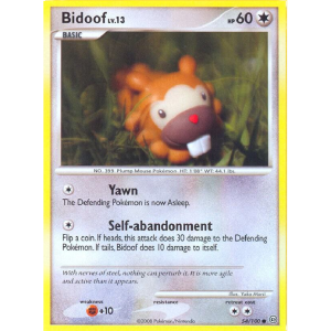 (TCG) – Bidoof Lv.13 – 54/100