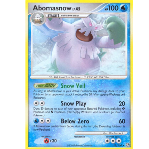 (TCG) – Abomasnow Lv. 42 – 12/100