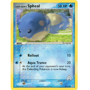 (TCG) – Team Aqua’s Spheal – 57/95