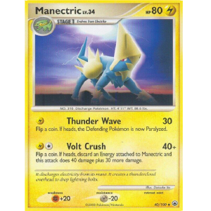 (TCG) – Manectric Lv.34 – 40/100