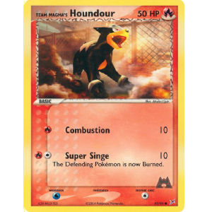 (TCG) – Team Magma’s Houndour – 62/95