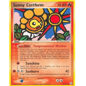 (TCG) – Sunny Castform – 26/101