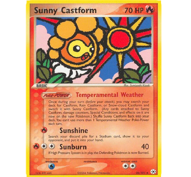 (TCG) – Sunny Castform – 26/101 (TCG) – Sunny Castform – 26/101