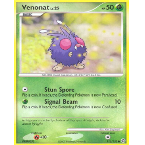 (TCG) – Venonat Lv.25 – 116/132