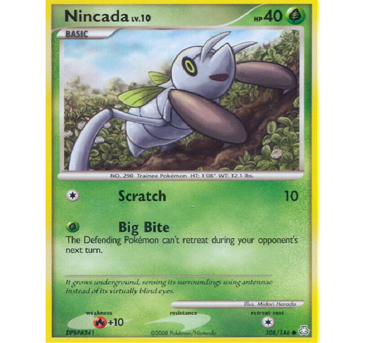 (TCG) – Nincada Lv.10 – 108/146 (TCG) – Nincada Lv.10 – 108/146