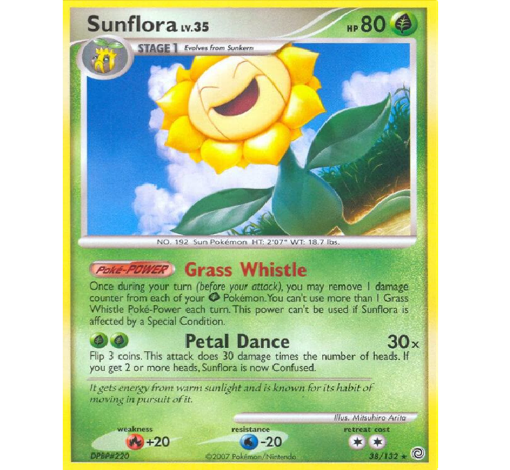 (TCG) – Sunflora Lv.35 – 38/132 (TCG) – Sunflora Lv.35 – 38/132