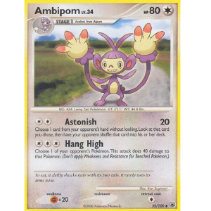 (TCG) – Ambipom Lv.34 – 35/100