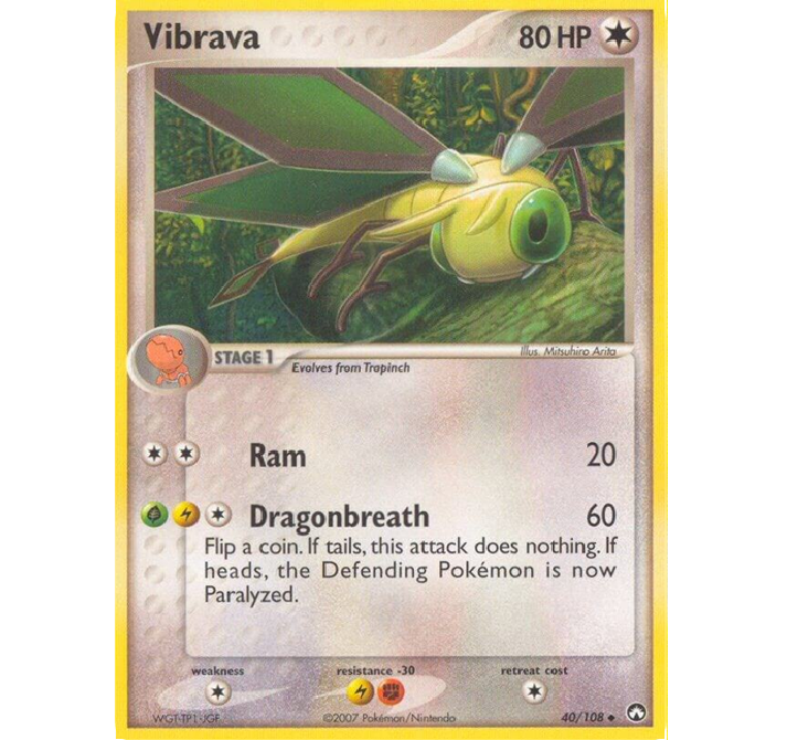 (TCG) – Vibrava – 40/108 (TCG) – Vibrava – 40/108