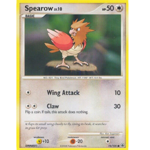 (TCG) – Spearow Lv.10 – 74/100