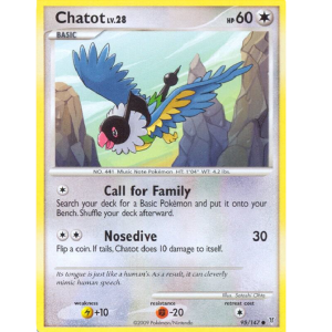 (TCG) – Chatot Lv.28 – 9/147