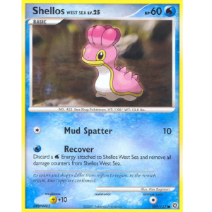 (TCG) – Shellos WEST SEA Lv.25 – 107/132