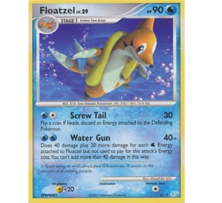 (TCG) – Floatzel Lv.29 – 2/12 (TCG) – Floatzel Lv.29 – 2/12