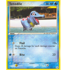 (TCG) – Totodile – 79/101