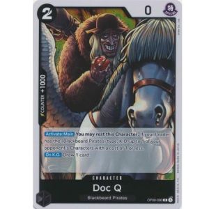 (TCG) – Doc Q – Rare Foil – OP09-090