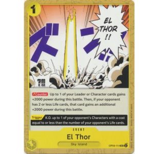 (TCG) – El Thor – OP05-114
