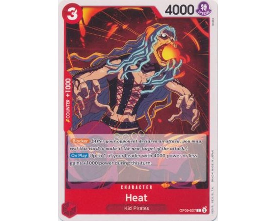(TCG) – Heat – OP09-007 (TCG) – Heat – OP09-007