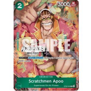 (TCG) – Scratchmen Apoo  (Online Regional 2024) – ST02-008