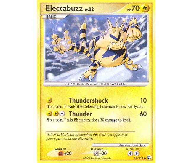 (TCG) – Electabuzz – 87/132 (TCG) – Electabuzz – 87/132