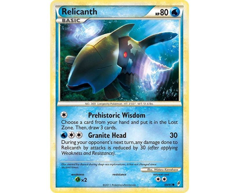 (TCG) – Relicanth – 69/95 (TCG) – Relicanth – 69/95