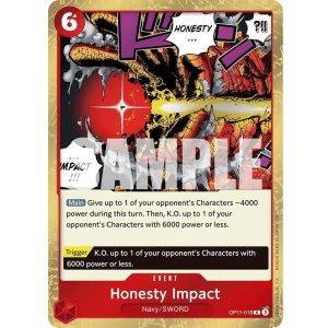 (TCG) – Honesty Impact – OP11-018