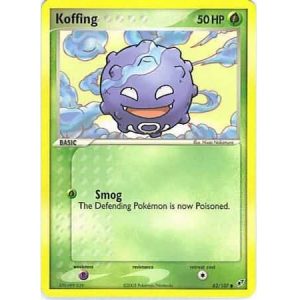 (TCG) – Koffing – 62/107 (TCG) – Koffing – 62/107