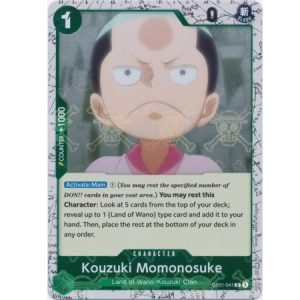 (TCG) – Kouzuki Momonosuke (Jolly Roger Foil) – OP01-041