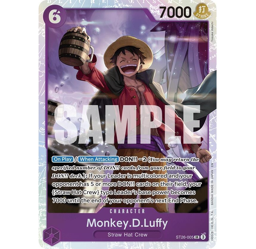 (TCG) – Monkey.D.Luffy – ST26-005 (TCG) – Monkey.D.Luffy – ST26-005