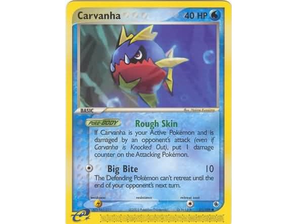 (TCG) – Carvanha – 51/109 (TCG) – Carvanha – 51/109