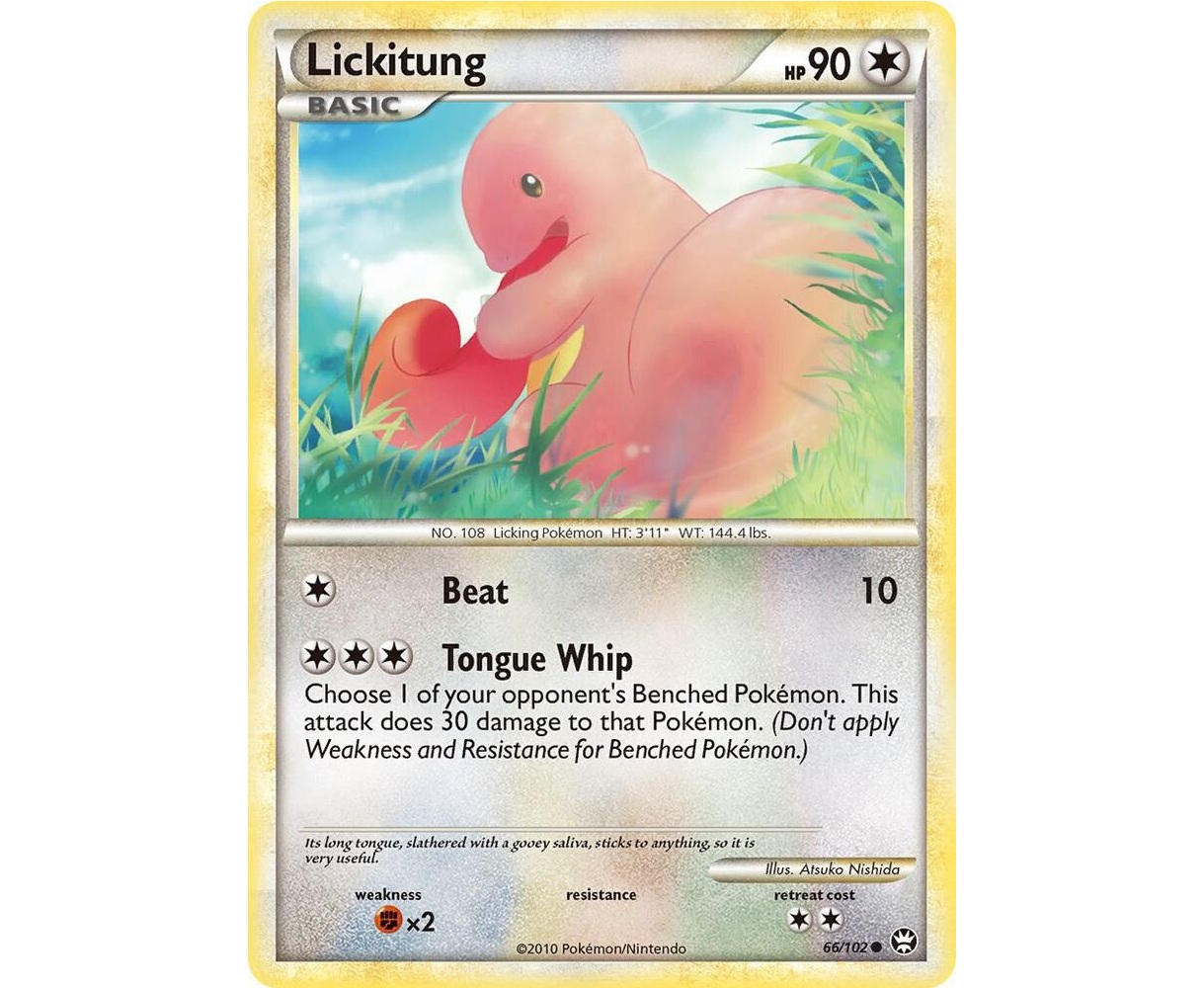 (TCG) – Lickitung – 66/102 (TCG) – Lickitung – 66/102