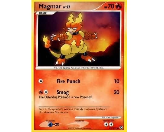 (TCG) – Magmar – 93/132 (TCG) – Magmar – 93/132