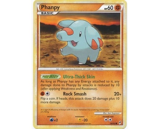(TCG) – Phanpy – 66/95 (TCG) – Phanpy – 66/95