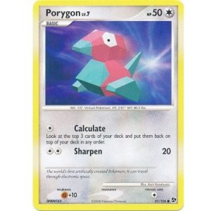 (TCG) – Porygon – 81/106