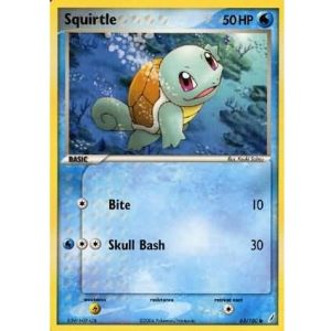 (TCG) – Squirtle – 63/100