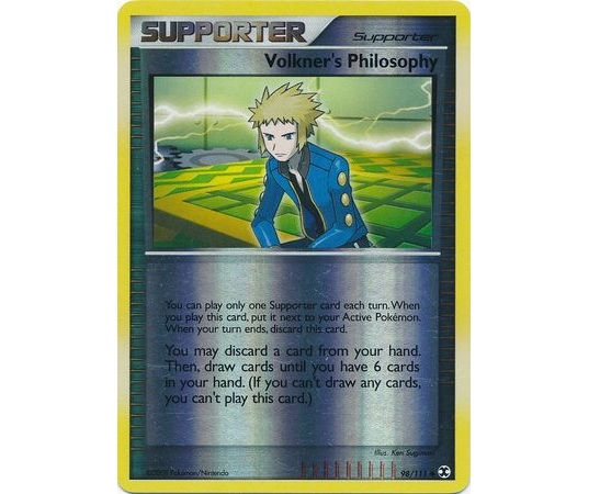 (TCG) – Volkner’s Philosophy – 98/111 (TCG) – Volkner’s Philosophy – 98/111